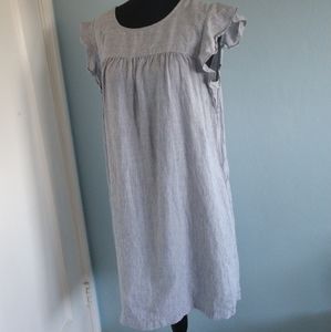 Cynthia Rowley Linen Dress Sz M